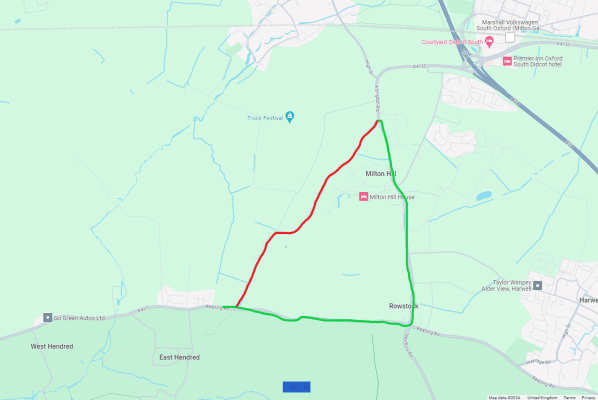 Temporary Road Closure at Milton Heights, Featherbed Lane (jct with A417 to Jct A4130)